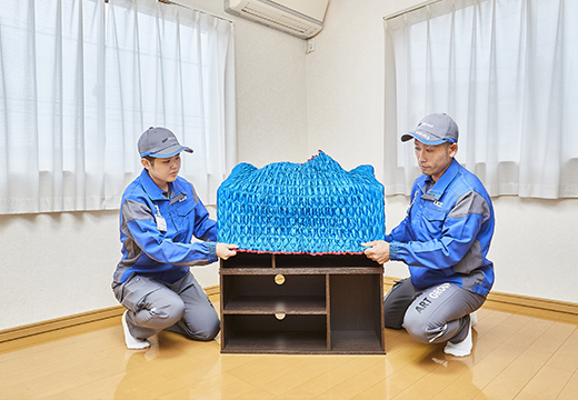 らくらく家財宅急便 eコマース・トータルサポートサービス 開梱設置